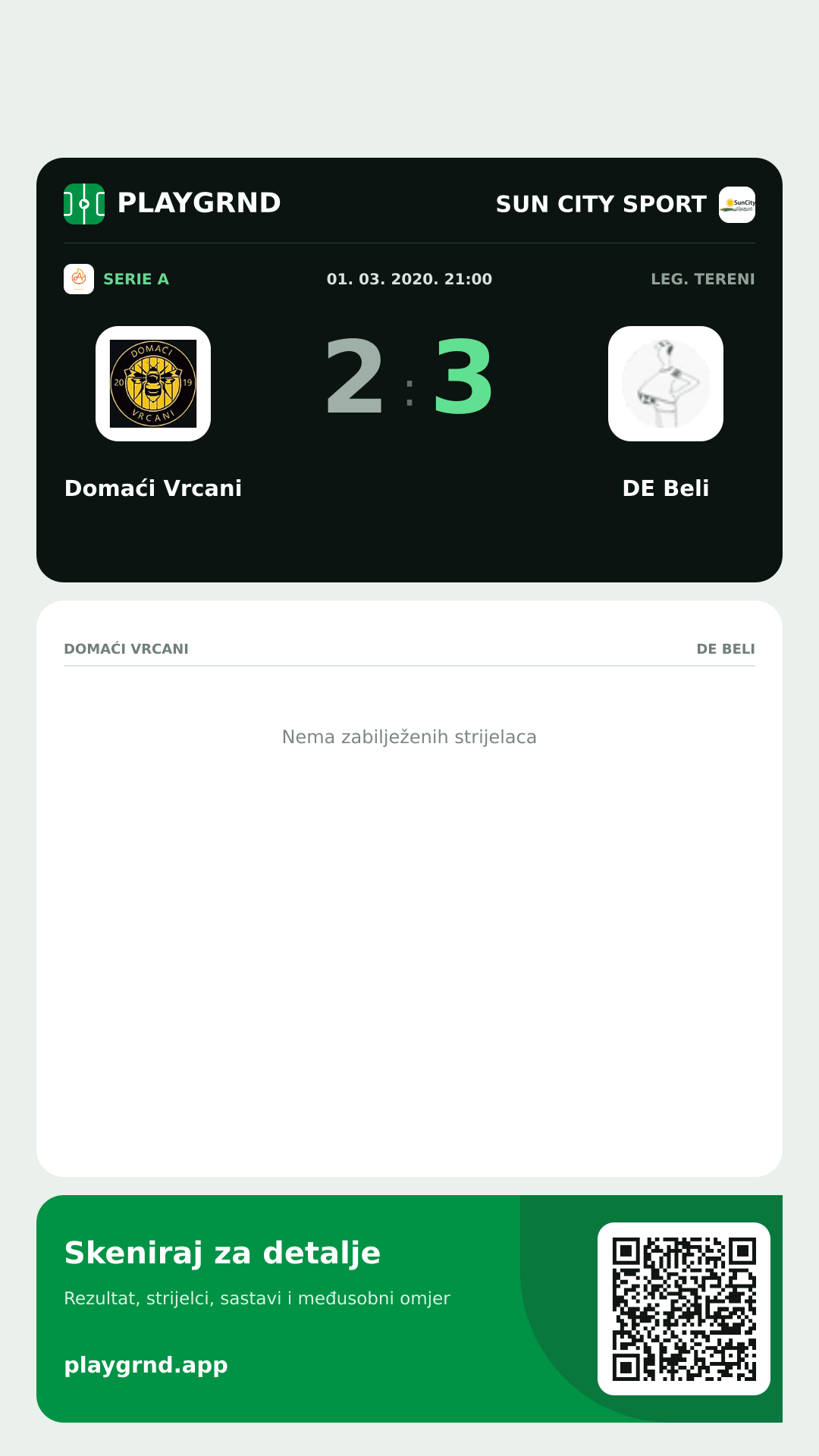 Story slika: Domaći Vrcani 2:3 DE Beli