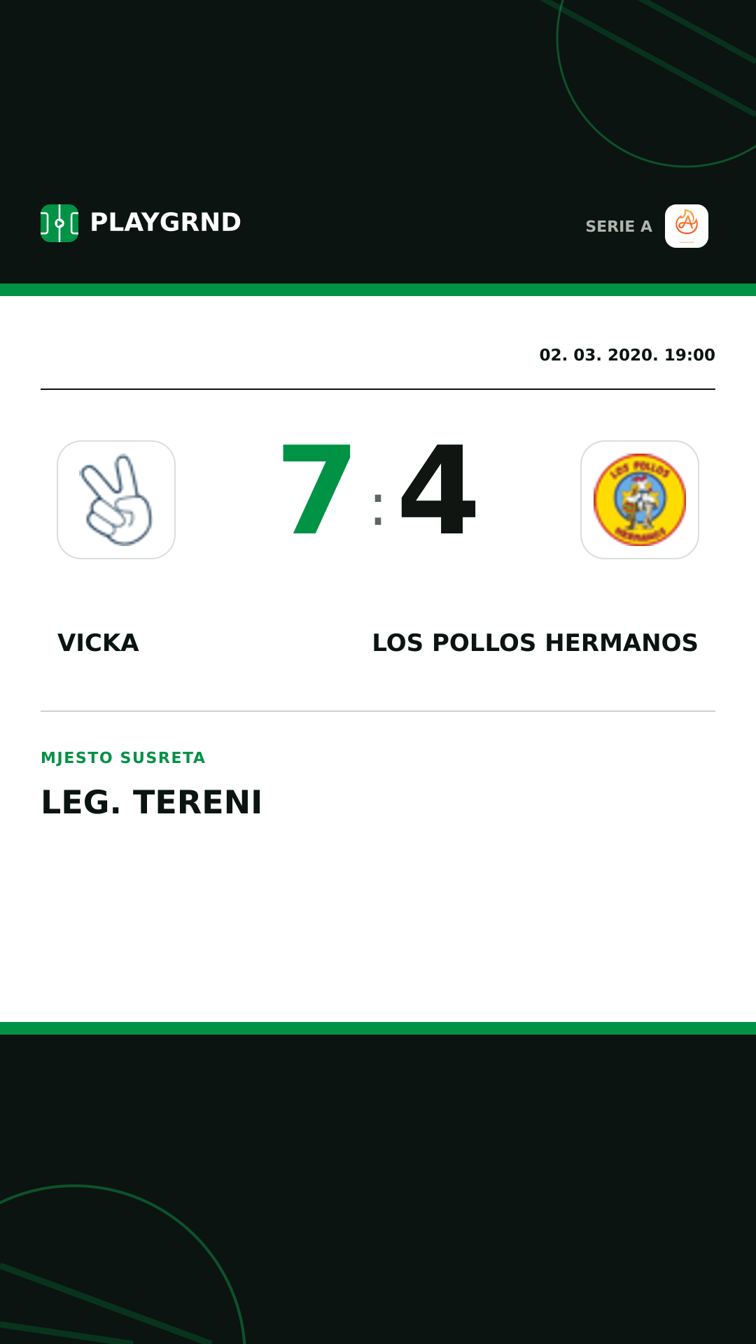 Instagram slika: Vicka 7:4 Los Pollos Hermanos