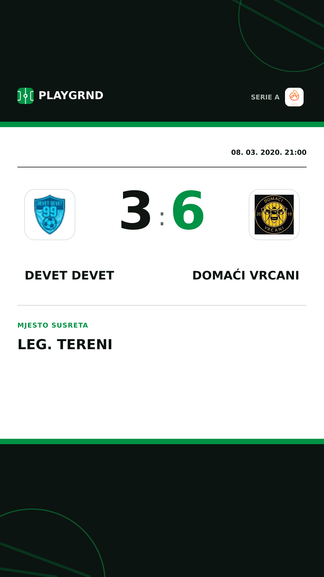 Instagram slika: Devet Devet 3:6 Domaći Vrcani
