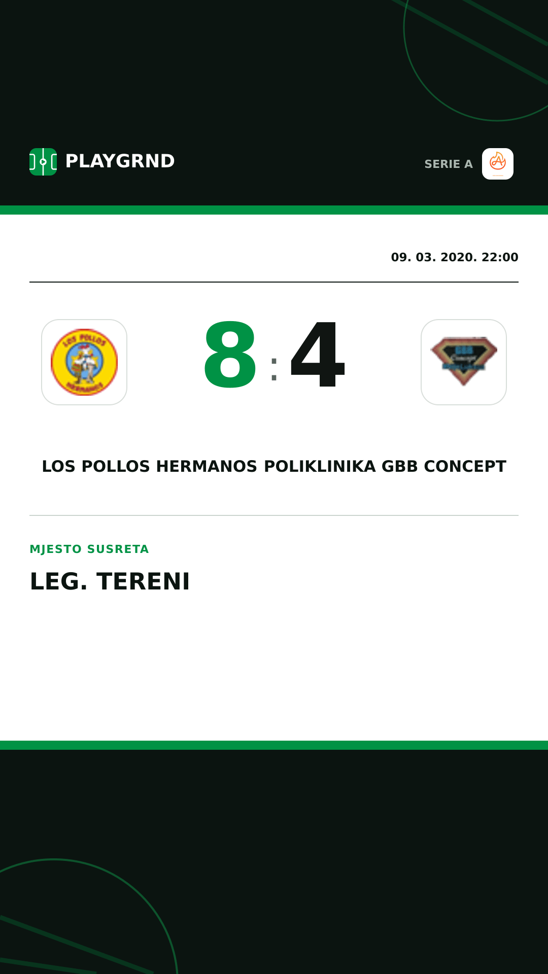 Instagram slika: Los Pollos Hermanos 8:4 Poliklinika Gbb Concept