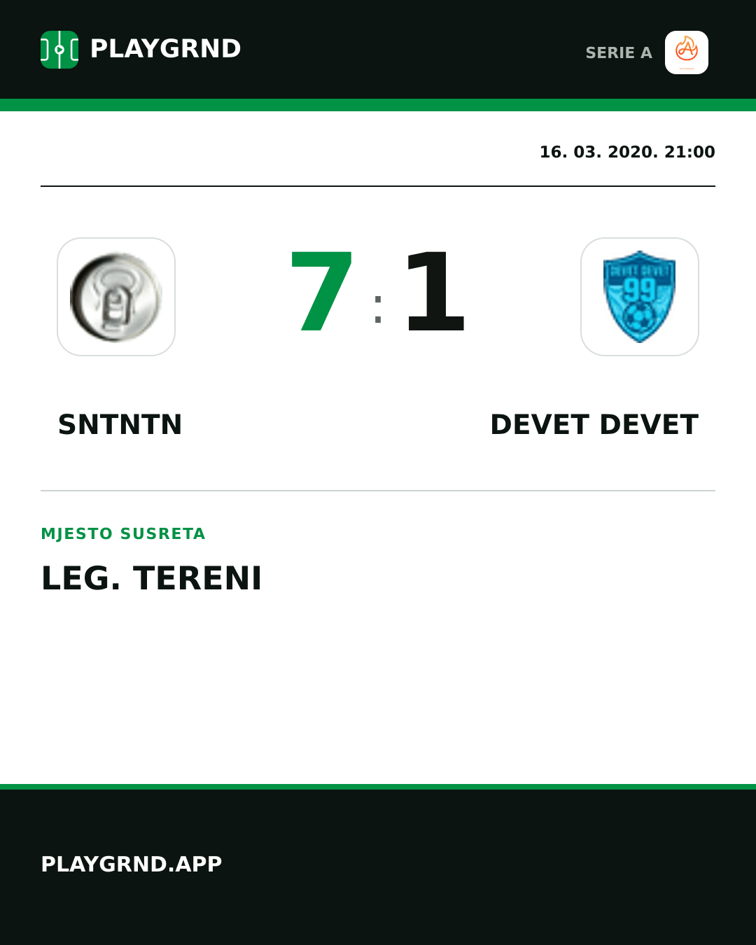 Instagram slika: Sntntn 7:1 Devet Devet