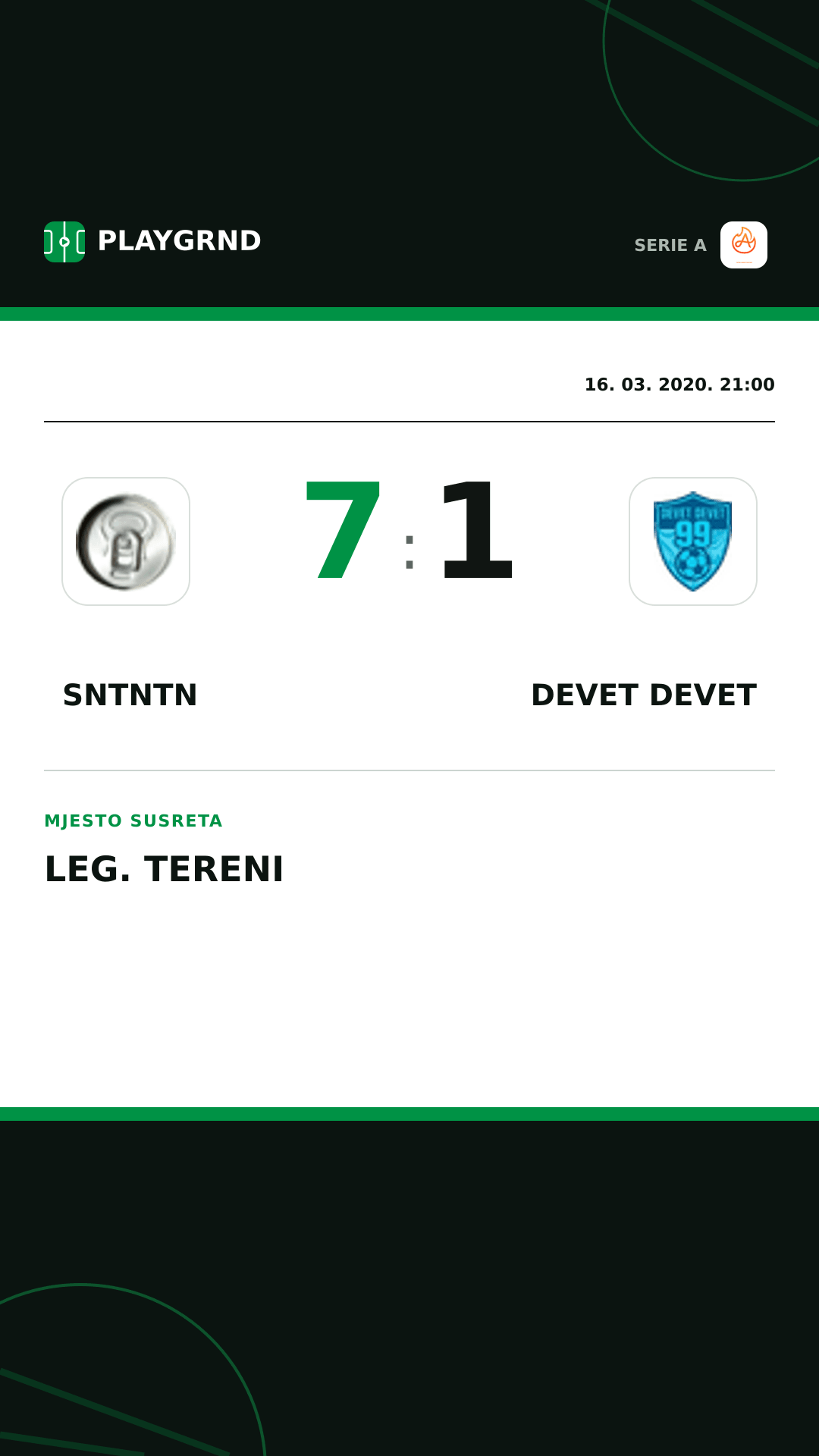 Instagram slika: Sntntn 7:1 Devet Devet