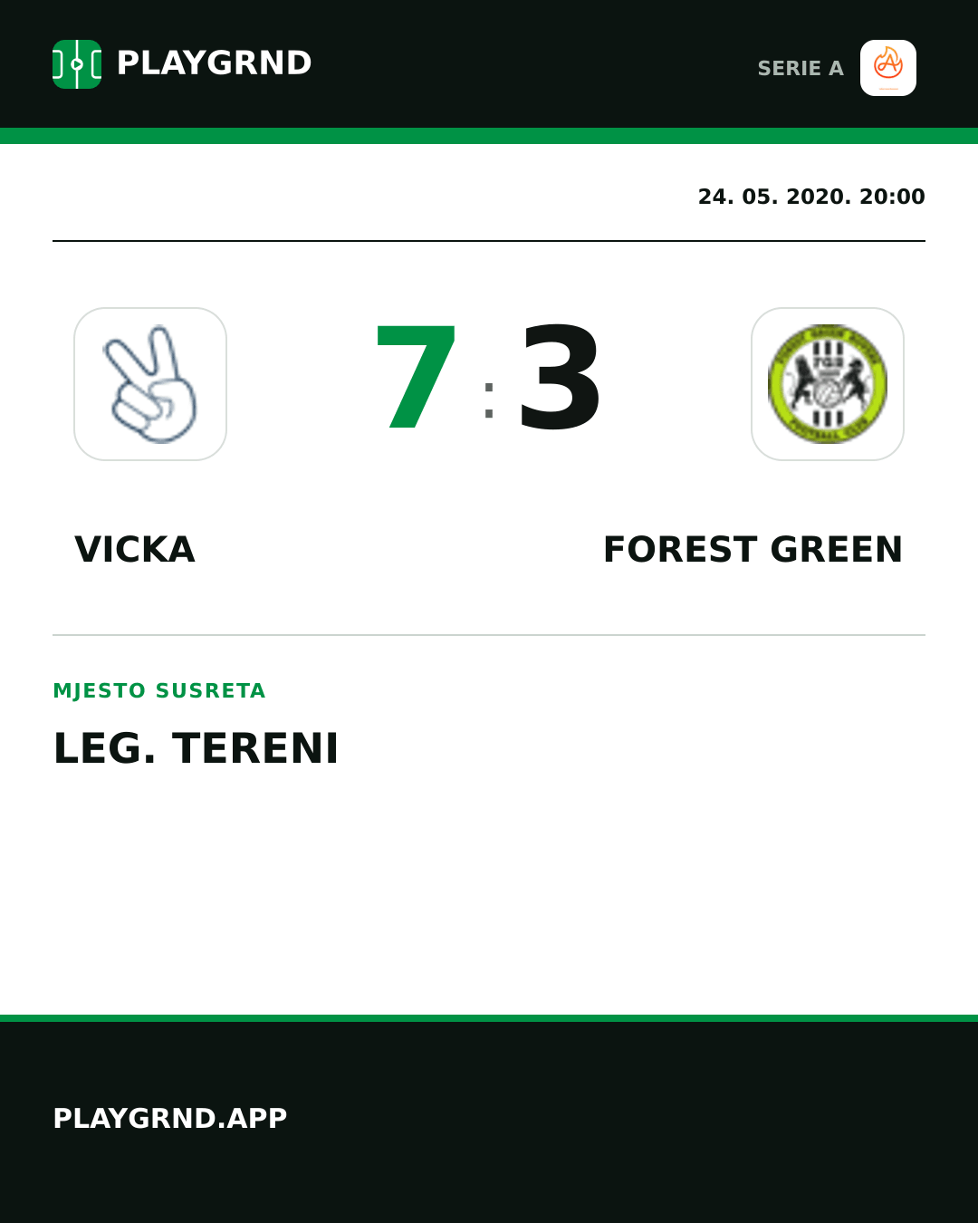 Instagram slika: Vicka 7:3 Forest Green