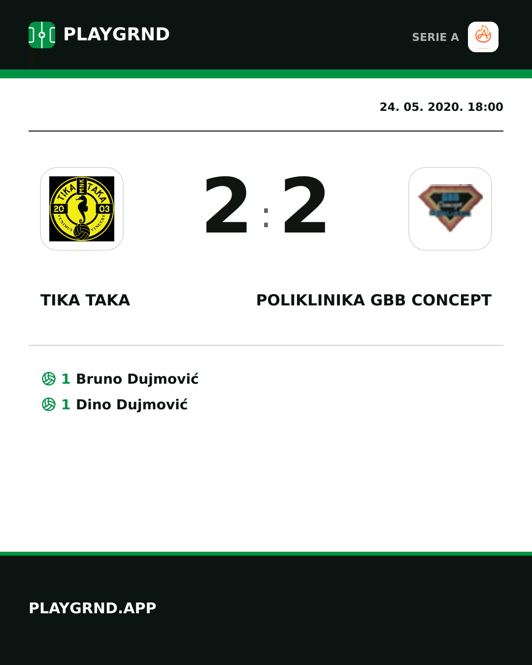 Instagram slika: Tika Taka 2:2 Poliklinika Gbb Concept