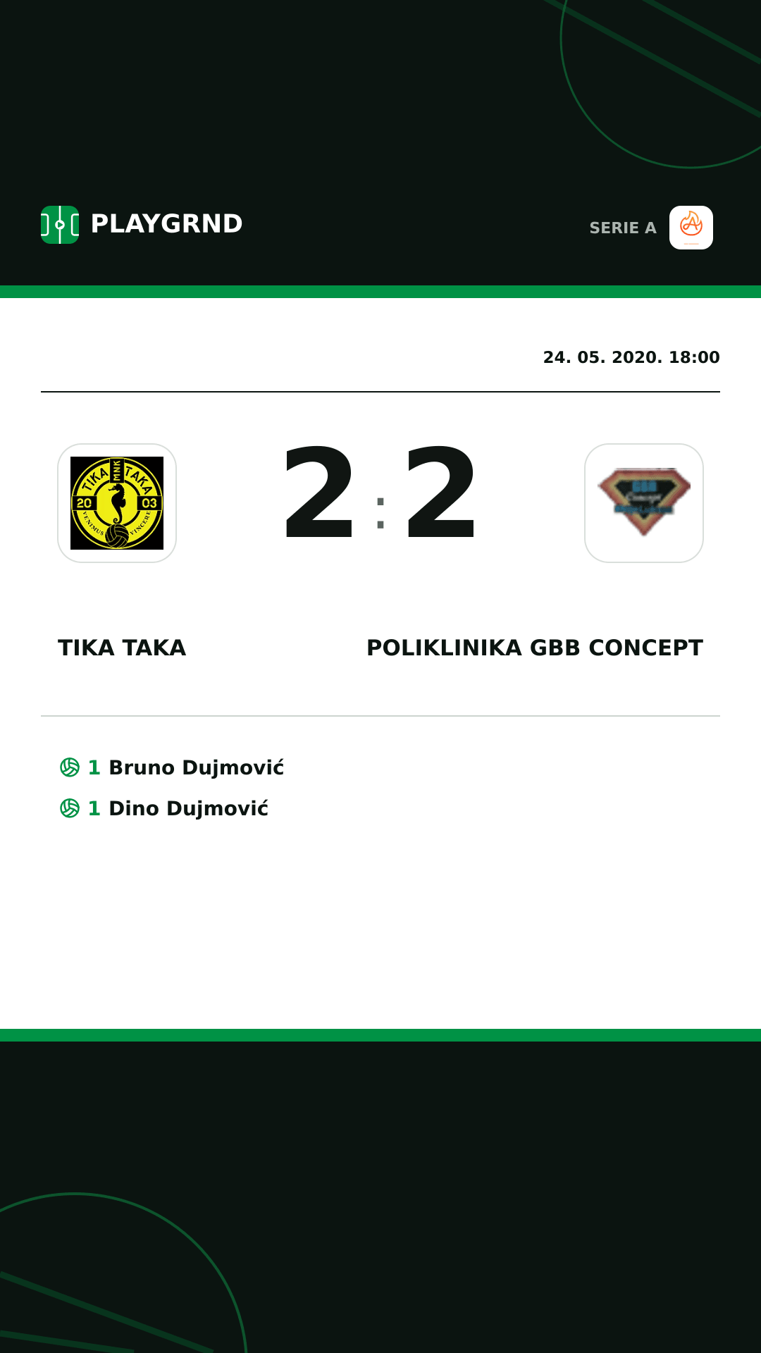 Instagram slika: Tika Taka 2:2 Poliklinika Gbb Concept