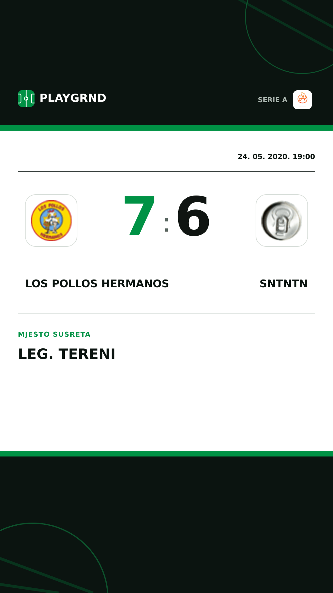 Instagram slika: Los Pollos Hermanos 7:6 Sntntn