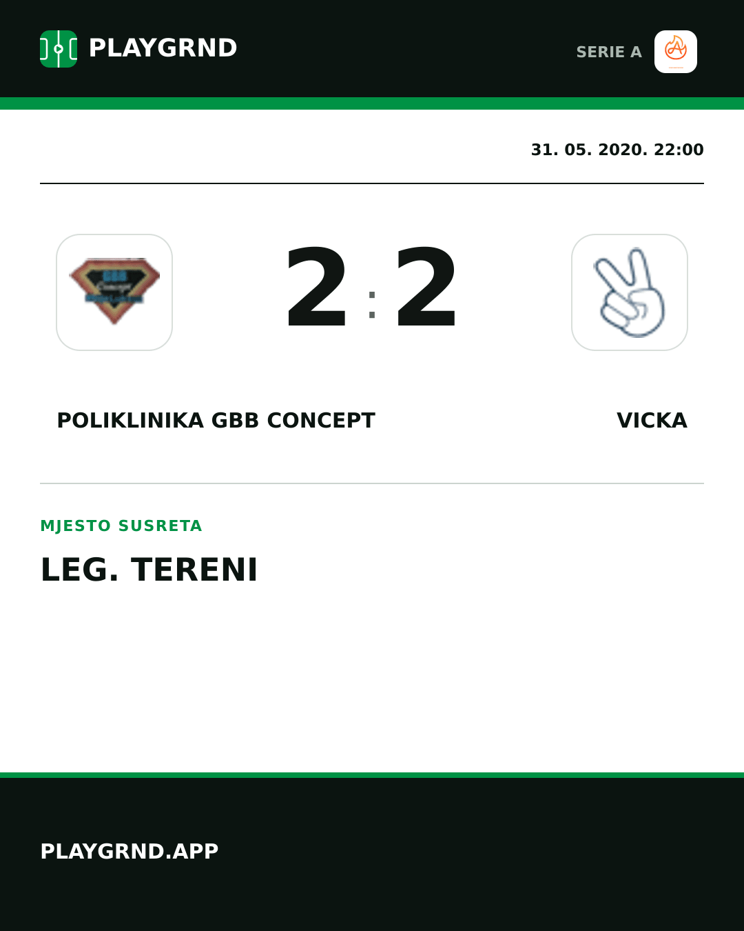 Instagram slika: Poliklinika GBB Concept 2:2 Vicka