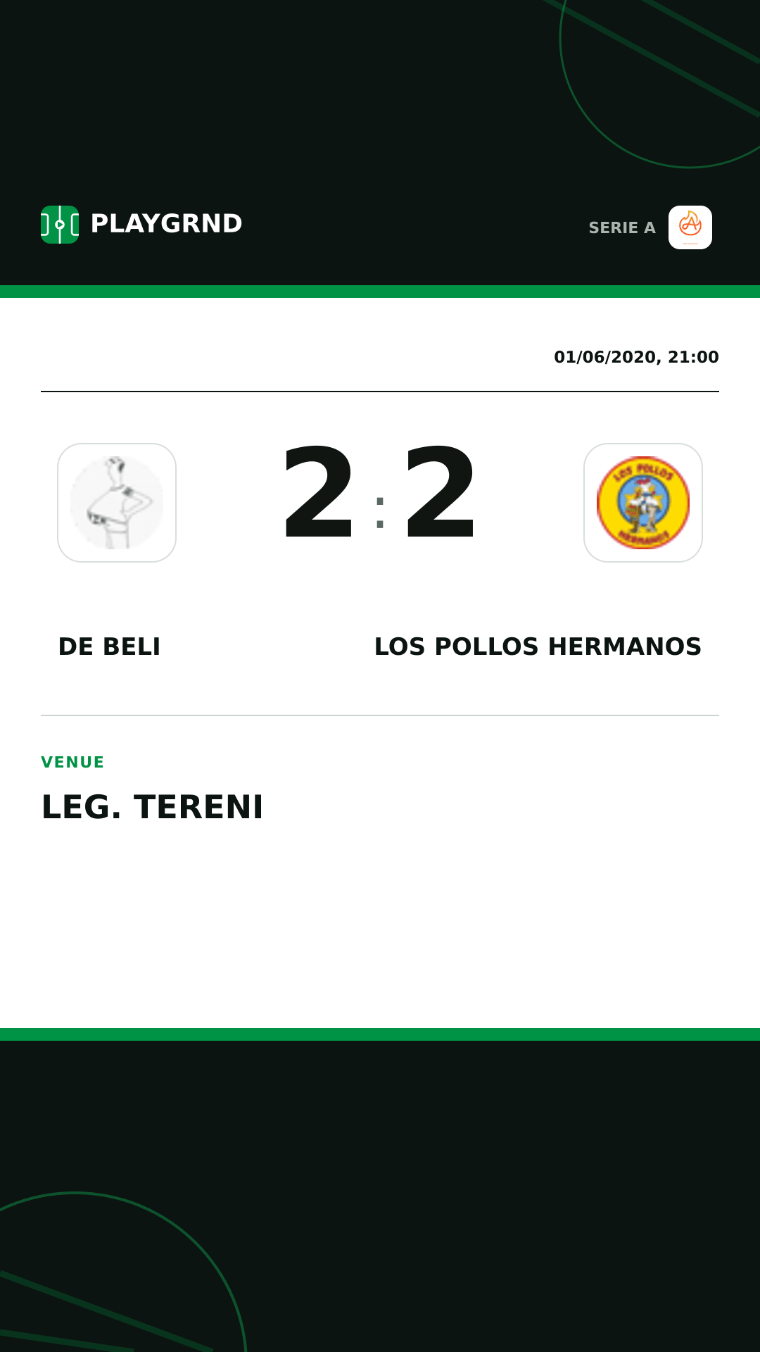 Instagram artwork: DE Beli 2:2 Los Pollos Hermanos