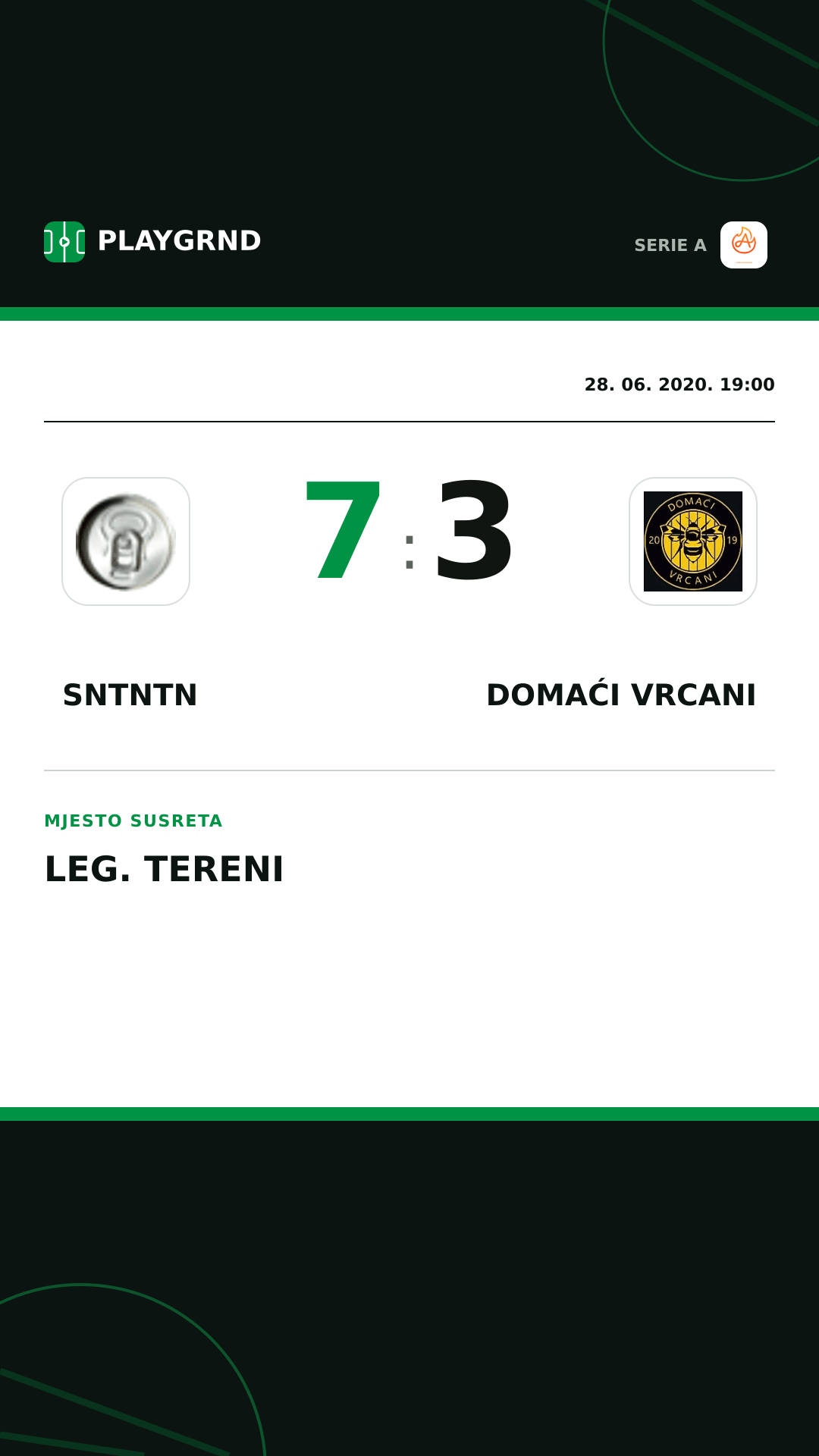 Instagram slika: Sntntn 7:3 Domaći Vrcani