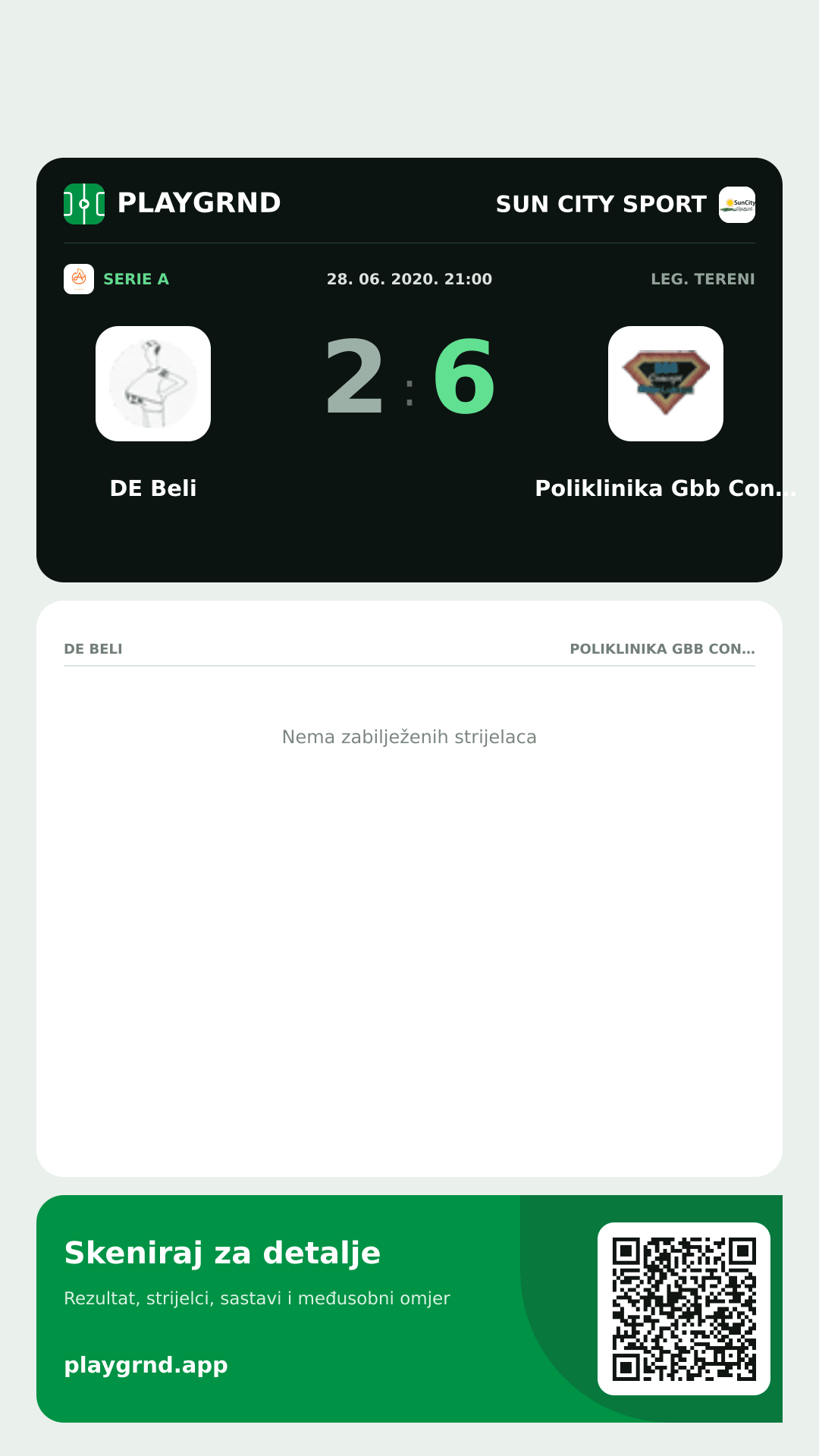 Story slika: DE Beli 2:6 Poliklinika Gbb Concept
