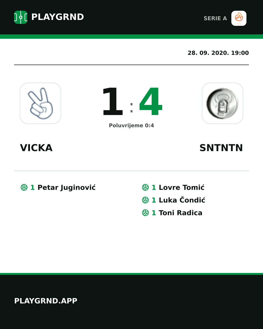 Instagram slika: Vicka 1:4 Sntntn