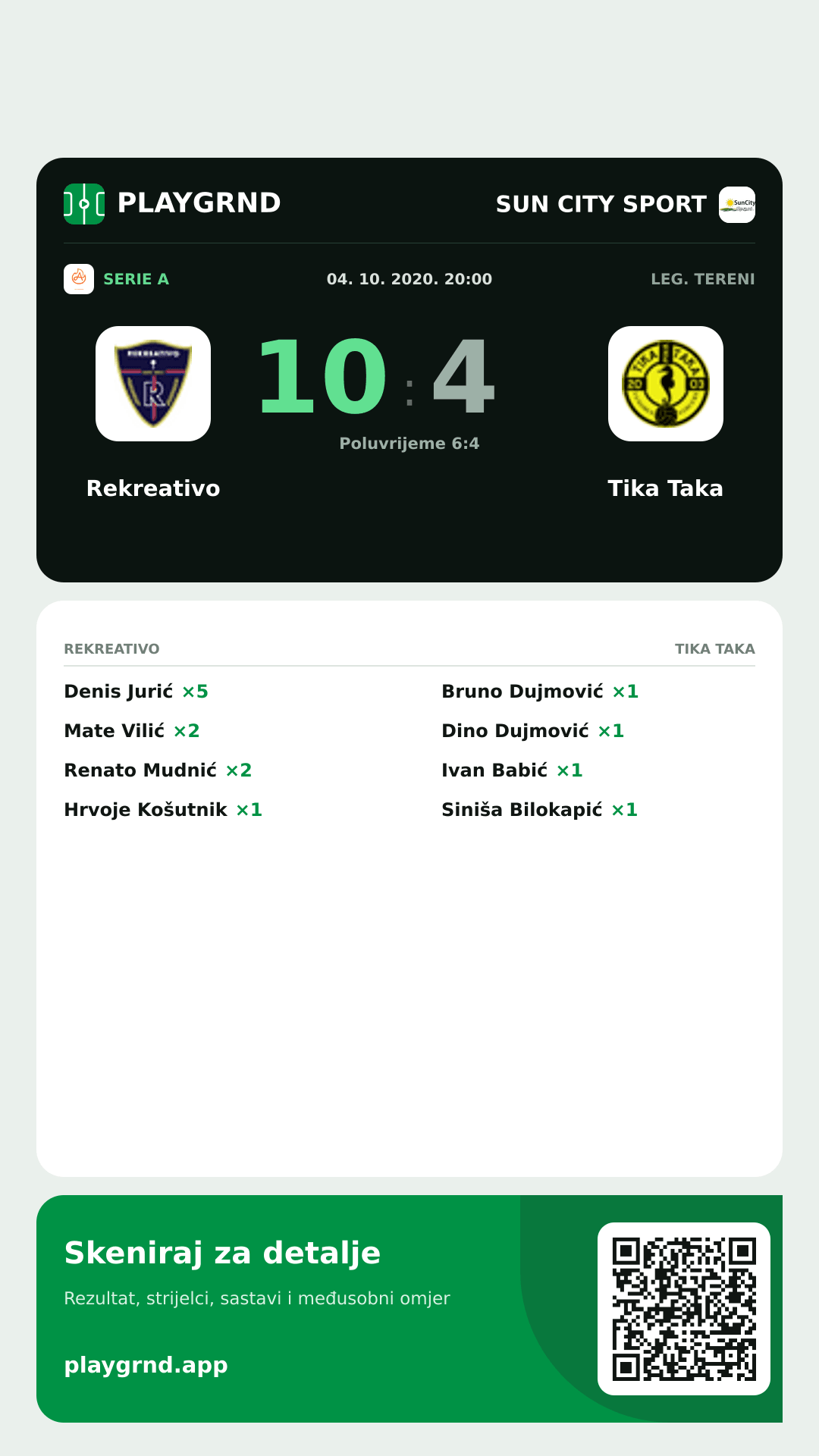 Story slika: Rekreativo 10:4 Tika Taka