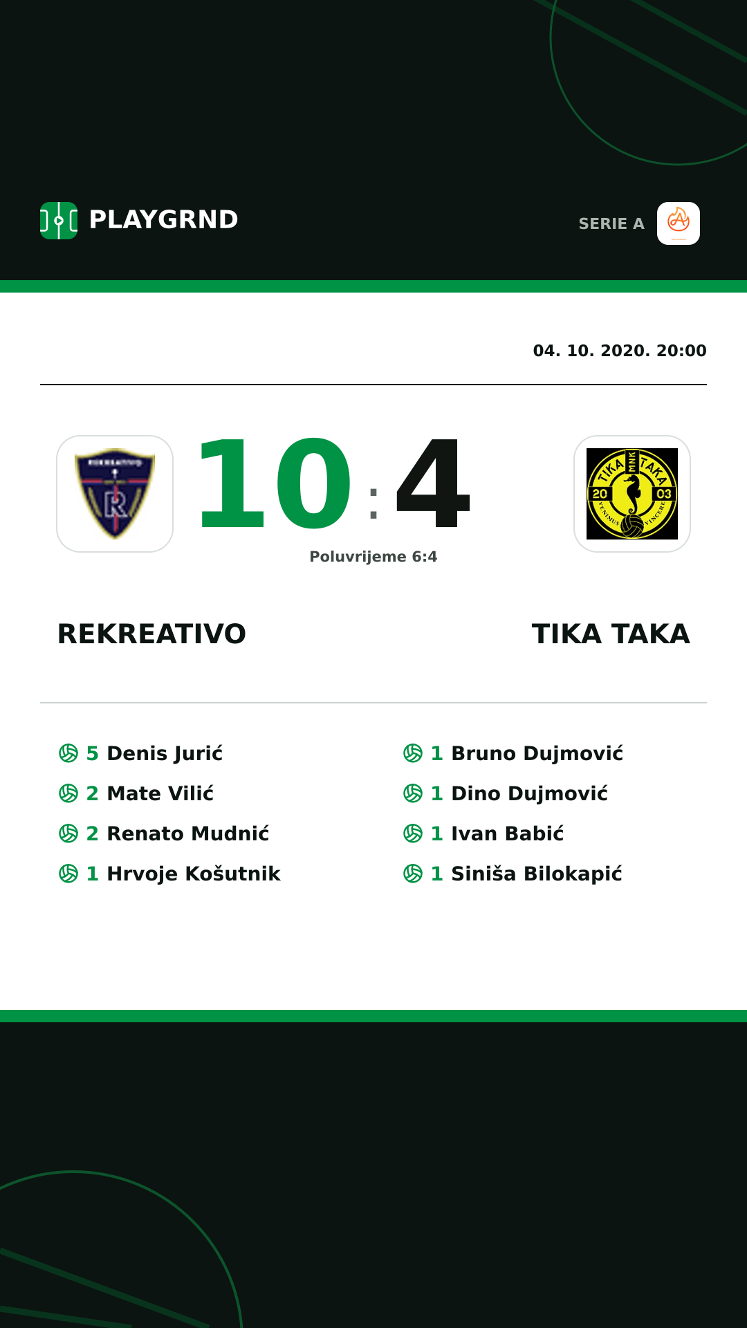 Instagram slika: Rekreativo 10:4 Tika Taka