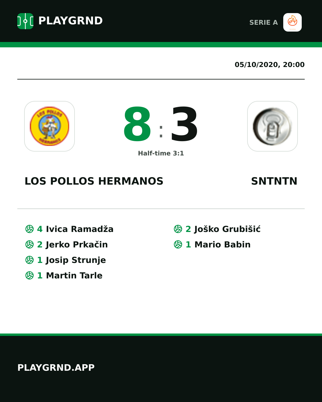 Instagram artwork: Los Pollos Hermanos 8:3 Sntntn