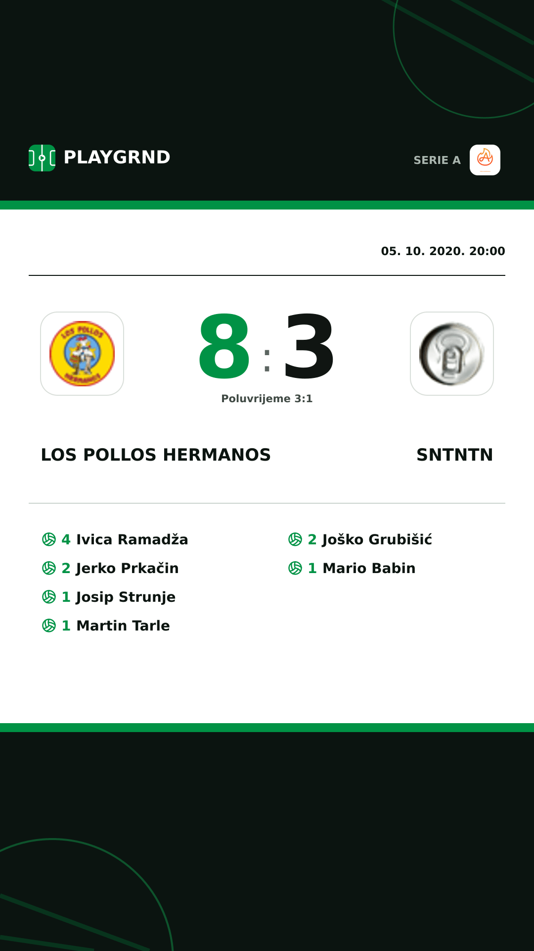 Instagram slika: Los Pollos Hermanos 8:3 Sntntn