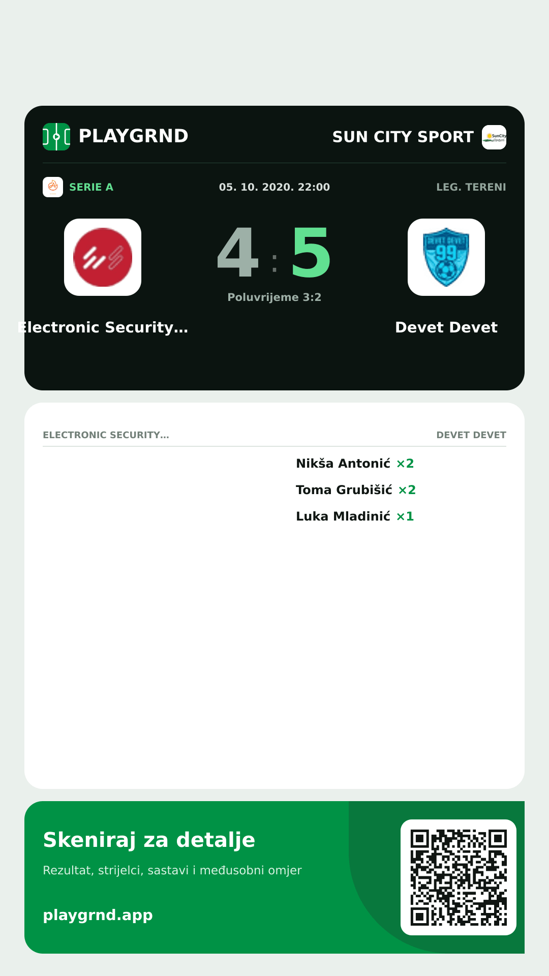 Story slika: Electronic Security Split 4:5 Devet Devet