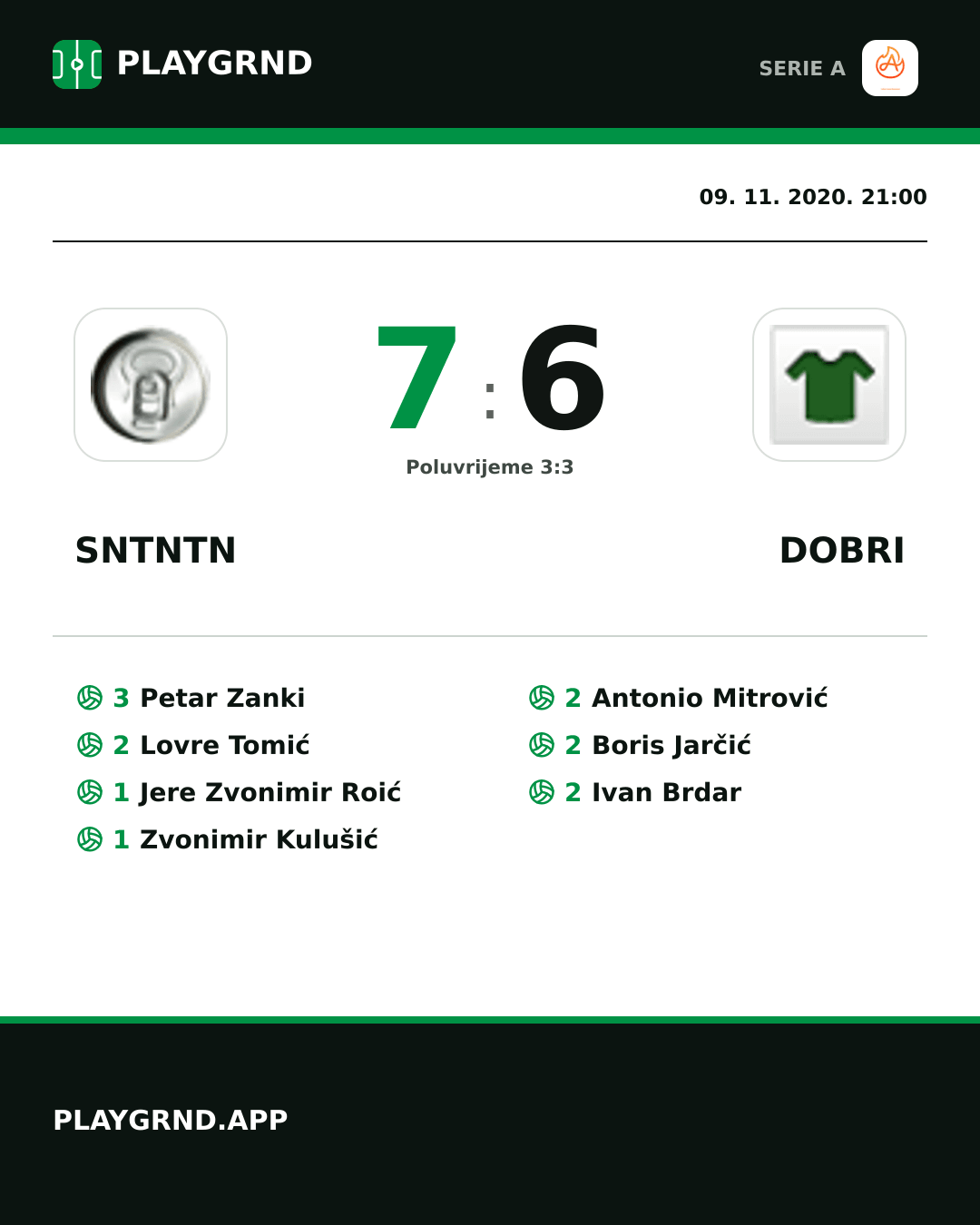 Instagram slika: Sntntn 7:6 Dobri