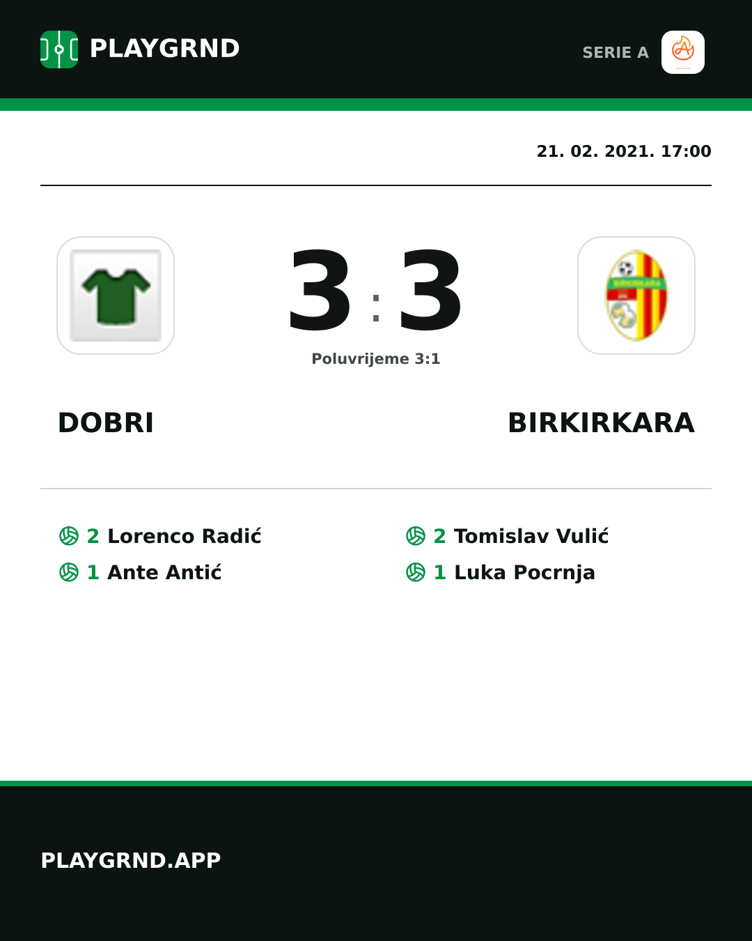 Instagram slika: Dobri 3:3 Birkirkara