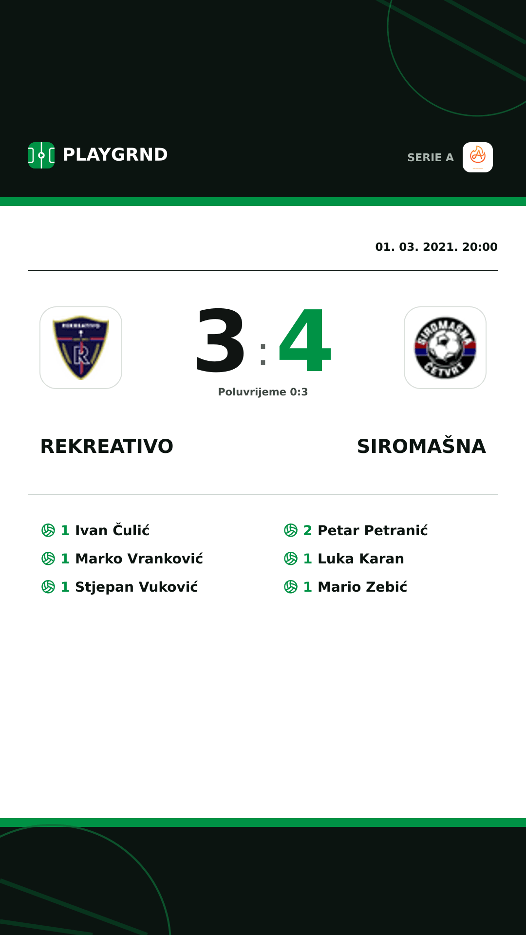 Instagram slika: Rekreativo 3:4 Siromašna