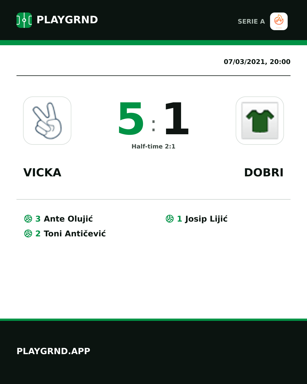 Instagram artwork: Vicka 5:1 Dobri