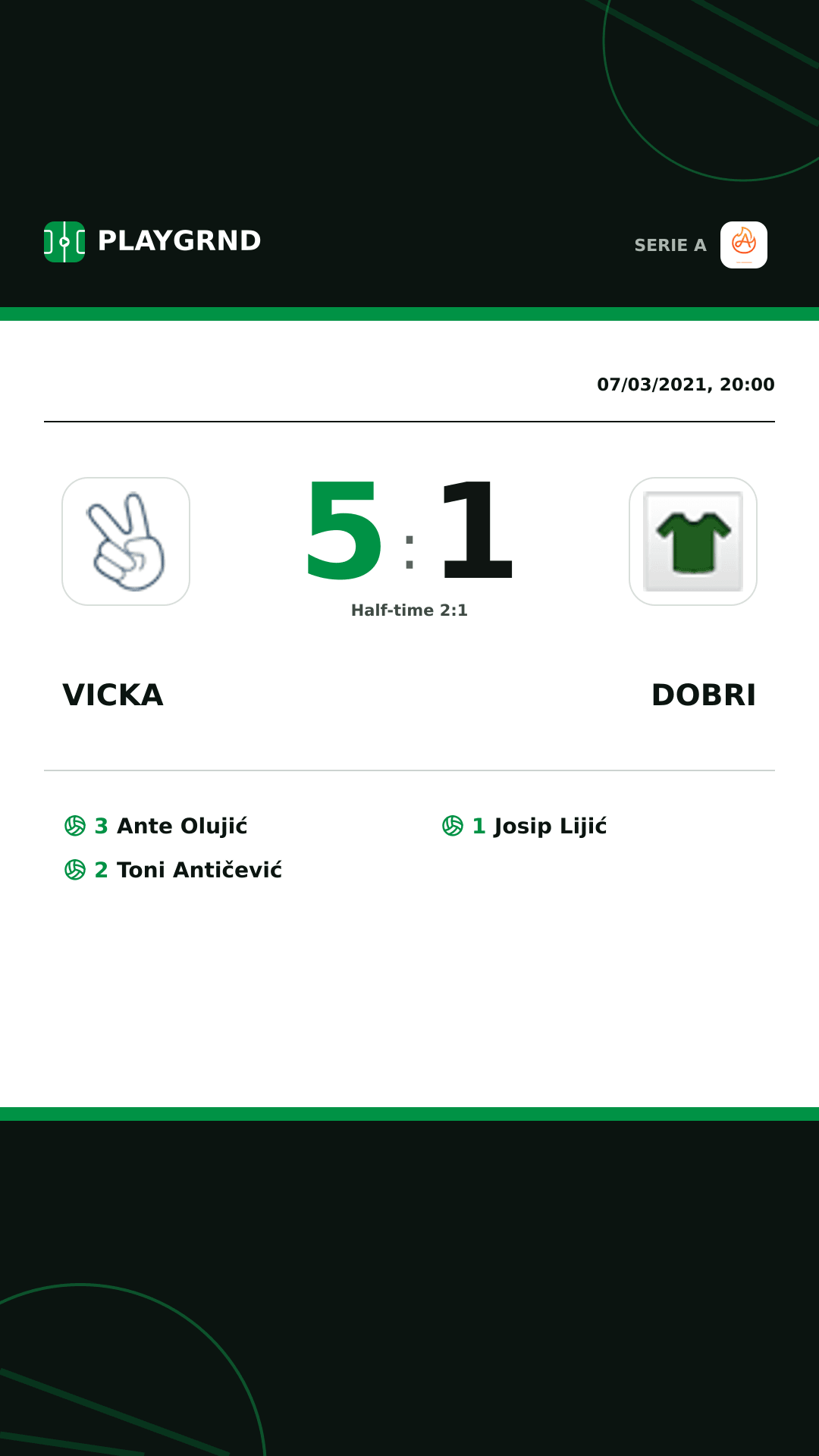Instagram artwork: Vicka 5:1 Dobri