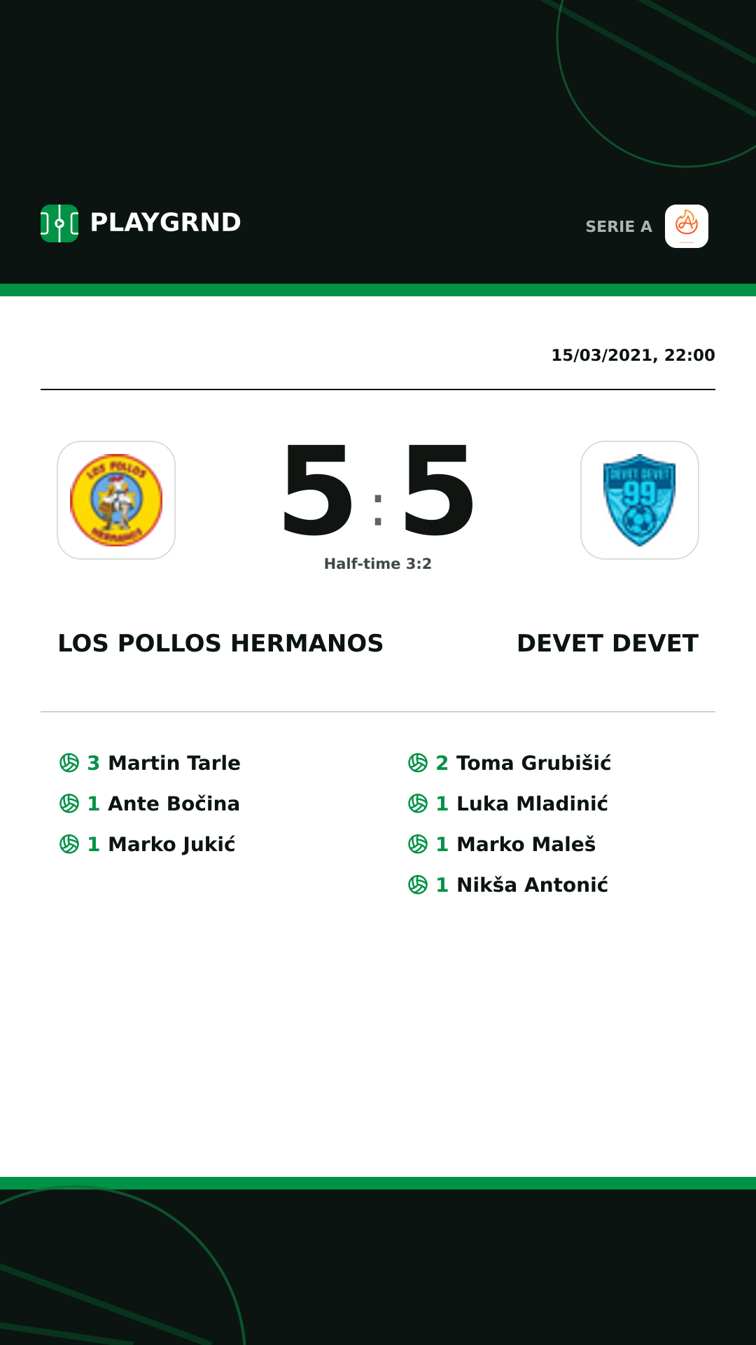 Instagram artwork: Los Pollos Hermanos 5:5 Devet Devet