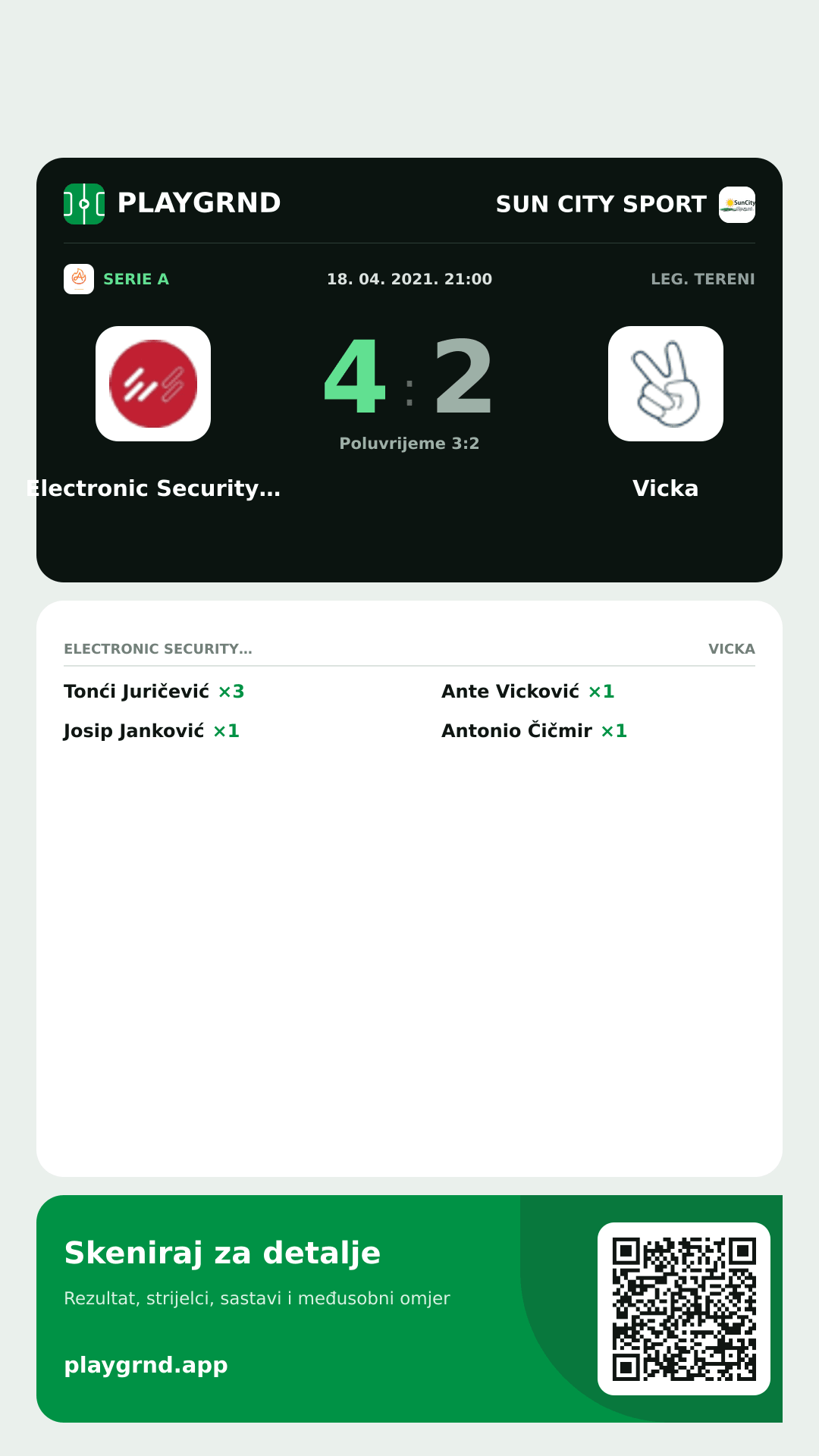 Story slika: Electronic Security Split 4:2 Vicka