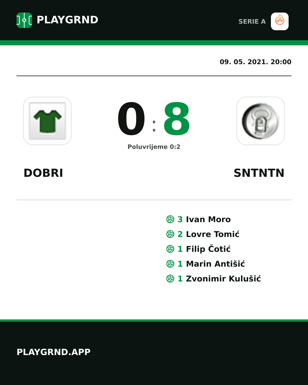 Instagram slika: Dobri 0:8 Sntntn
