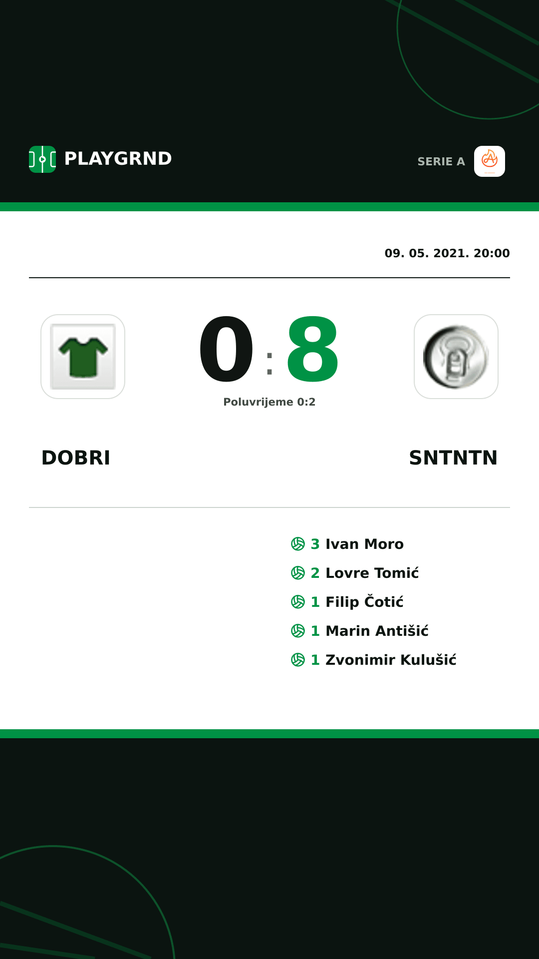 Instagram slika: Dobri 0:8 Sntntn