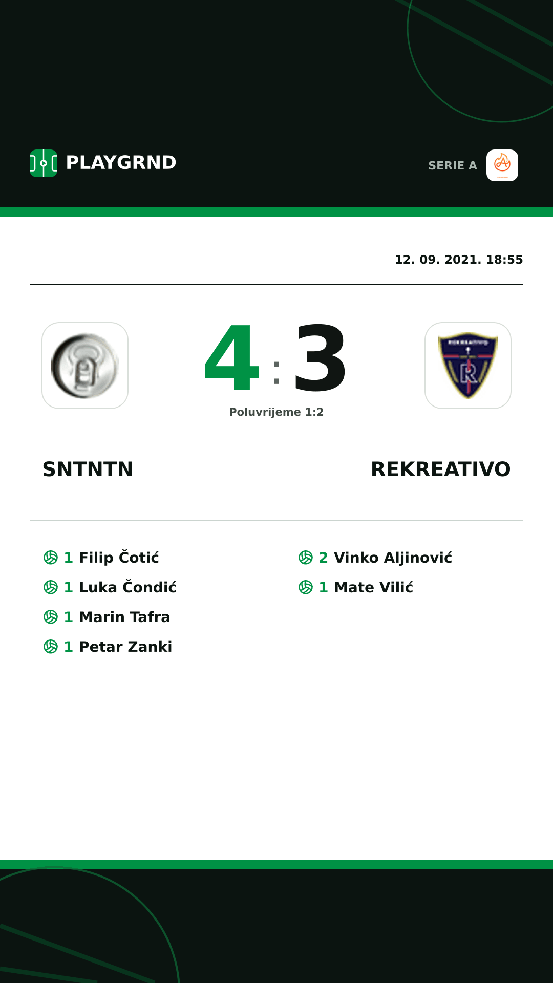 Instagram slika: Sntntn 4:3 Rekreativo