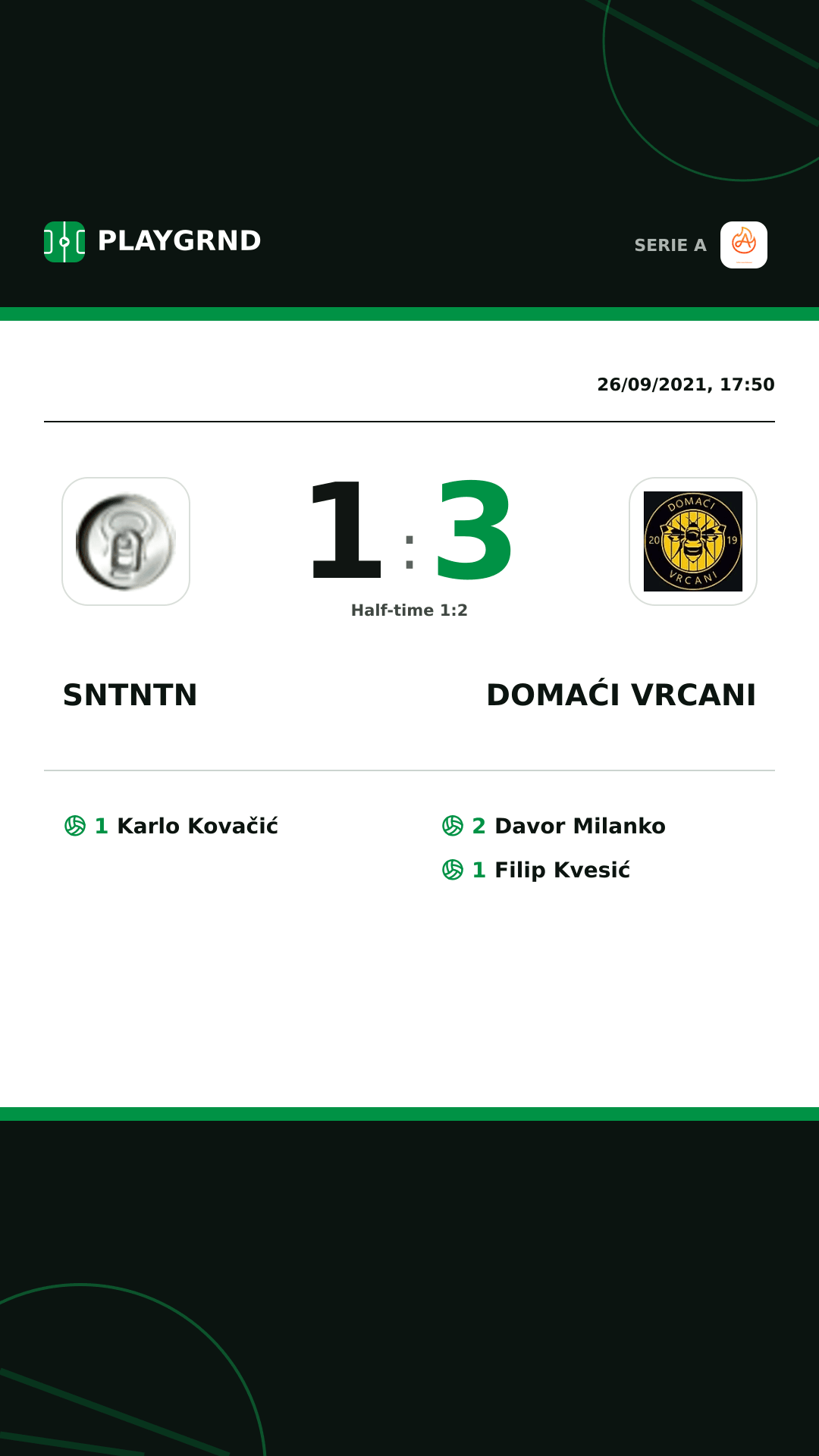 Instagram artwork: Sntntn 1:3 Domaći Vrcani