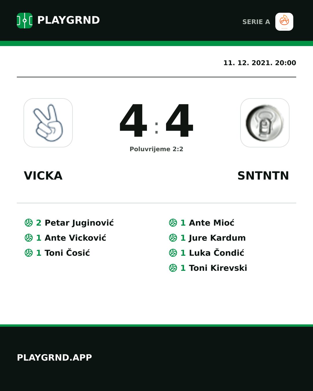 Instagram slika: Vicka 4:4 Sntntn