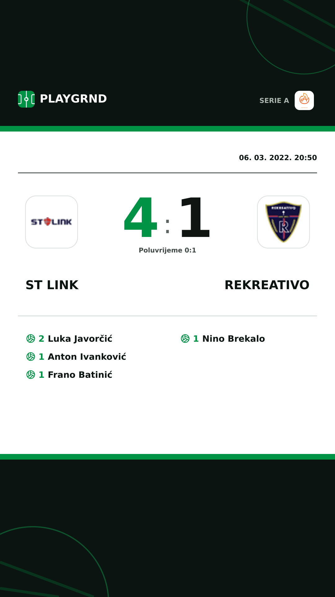 Instagram slika: ST Link 4:1 Rekreativo