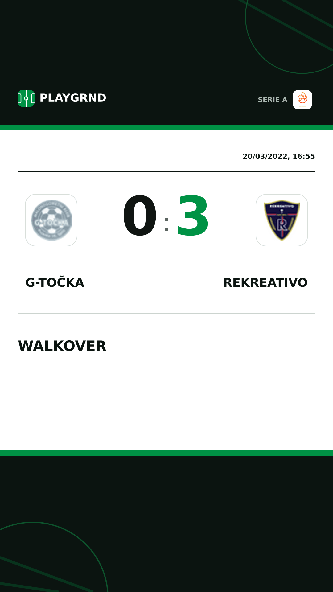 Instagram artwork: G-Točka 0:3 Rekreativo