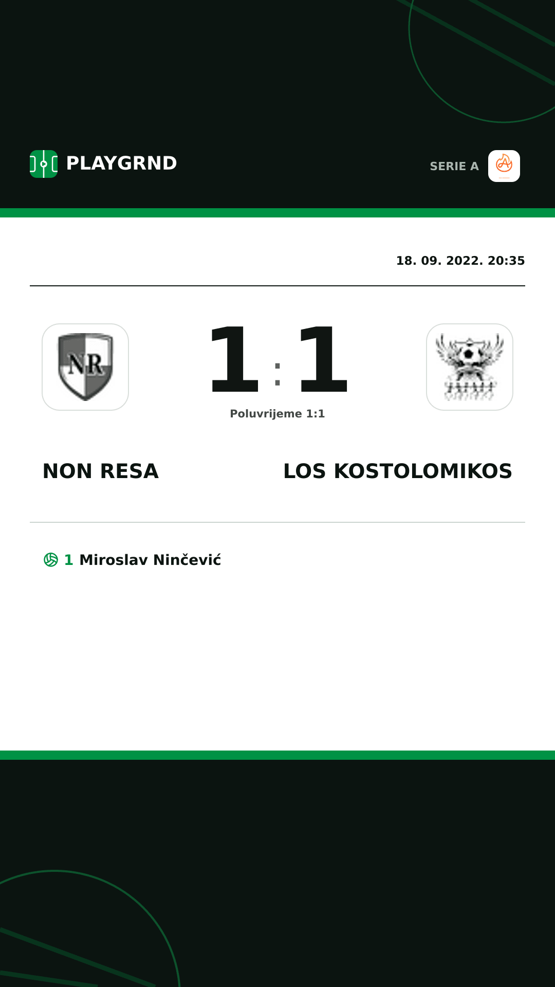 Instagram slika: Non Resa 1:1 Los Kostolomikos