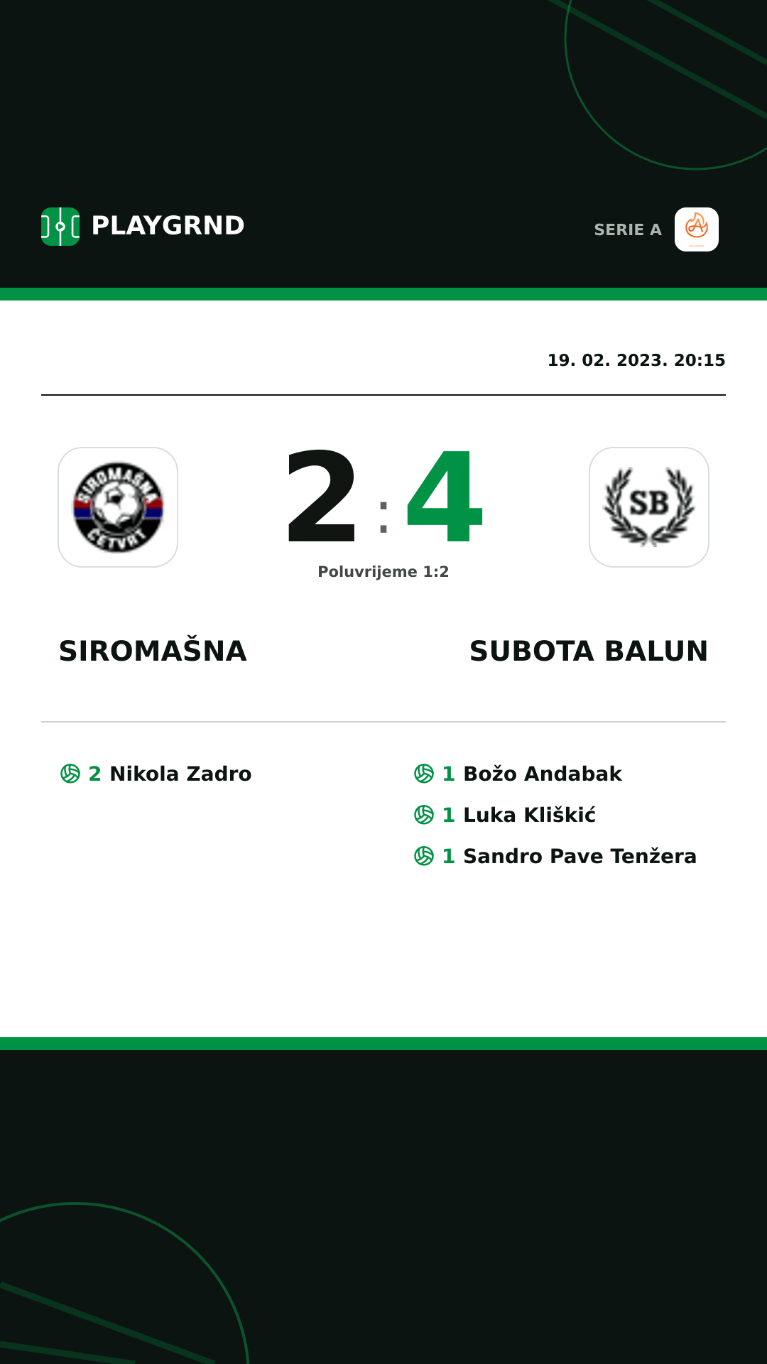 Instagram slika: Siromašna 2:4 Subota Balun
