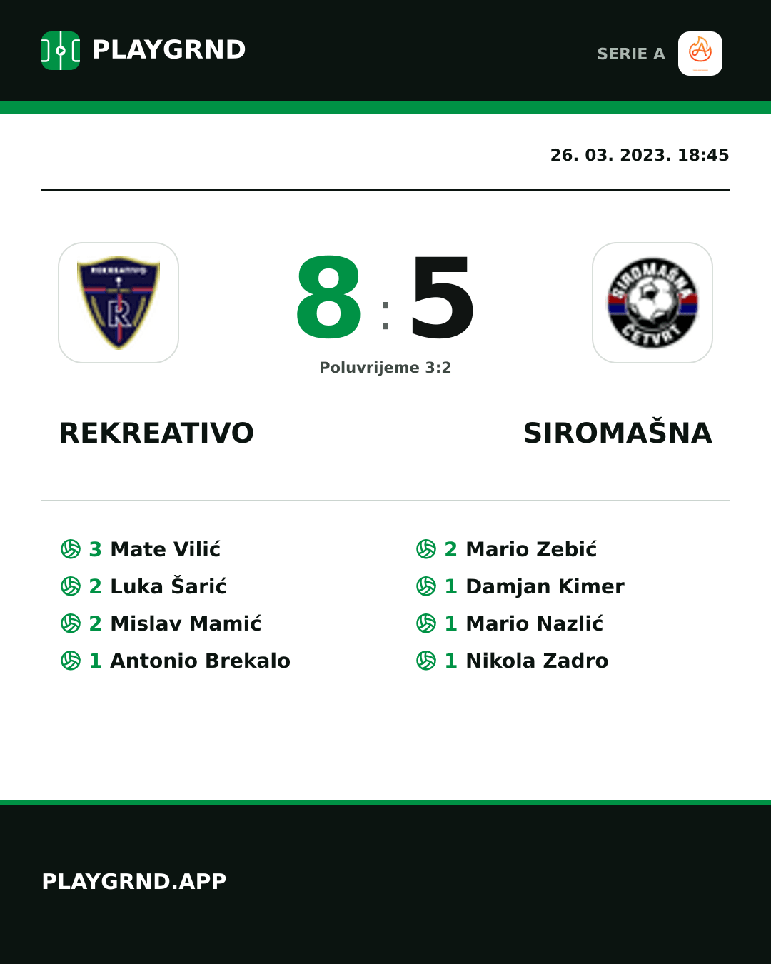 Instagram slika: Rekreativo 8:5 Siromašna