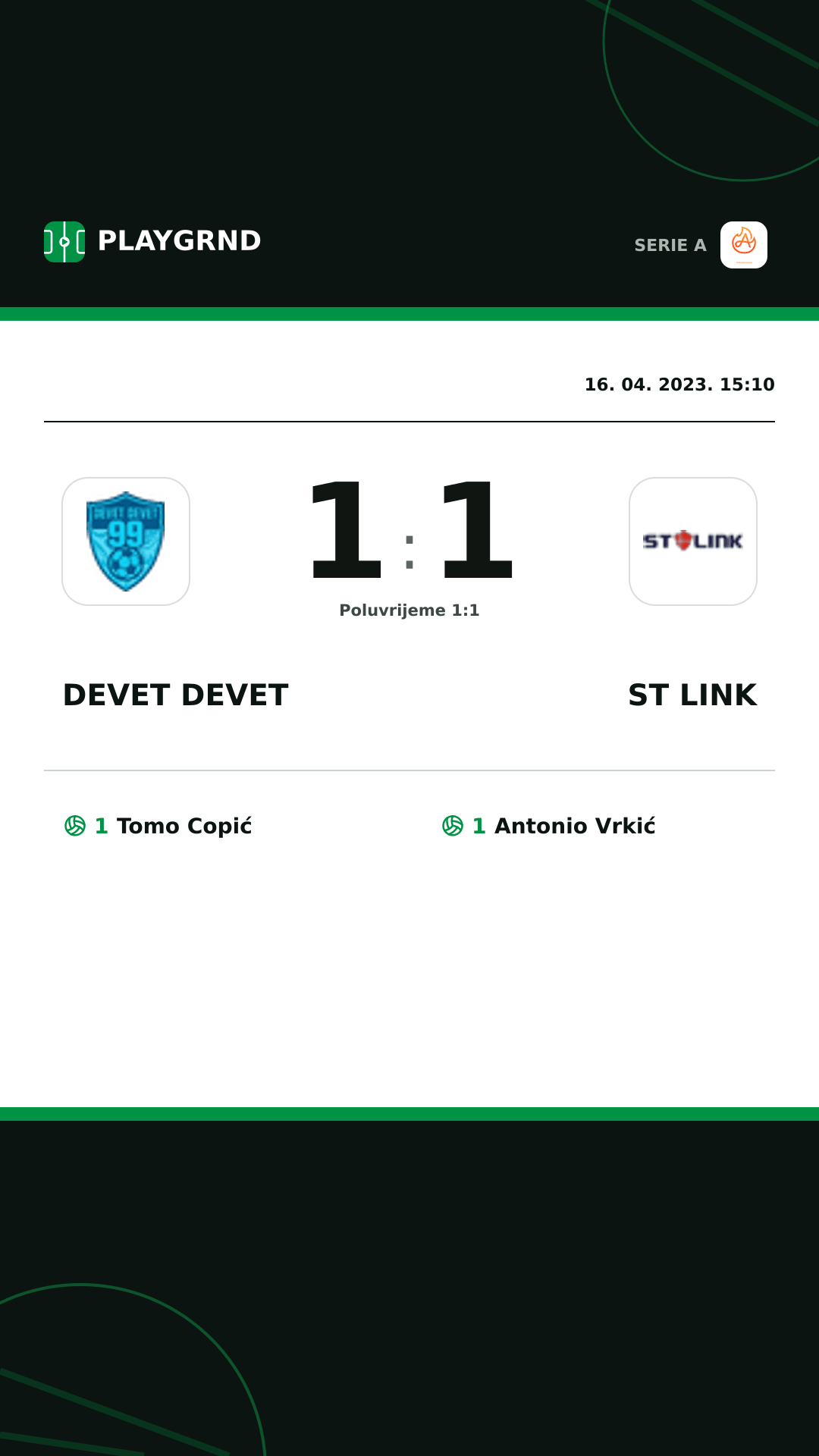 Instagram slika: Devet Devet 1:1 ST Link