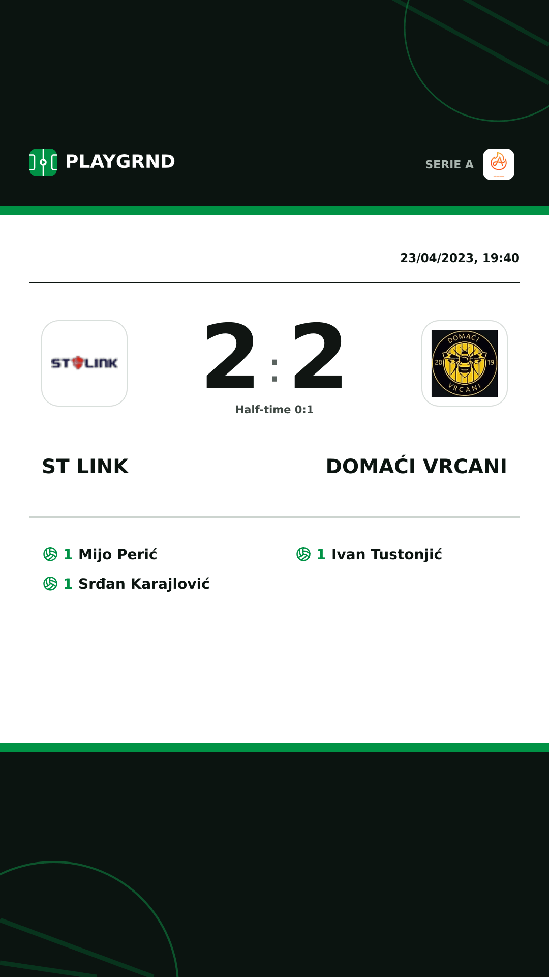 Instagram artwork: ST Link 2:2 Domaći Vrcani