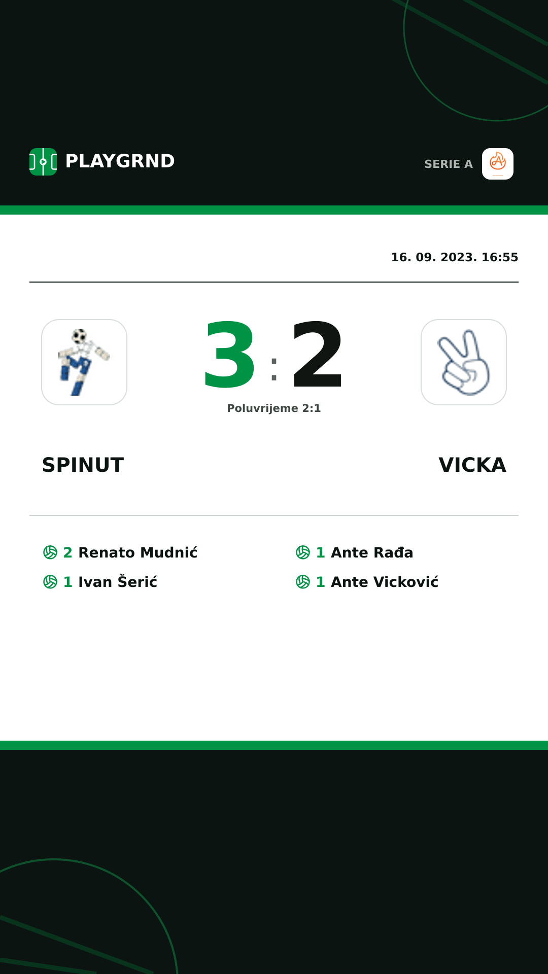 Instagram slika: Spinut 3:2 Vicka