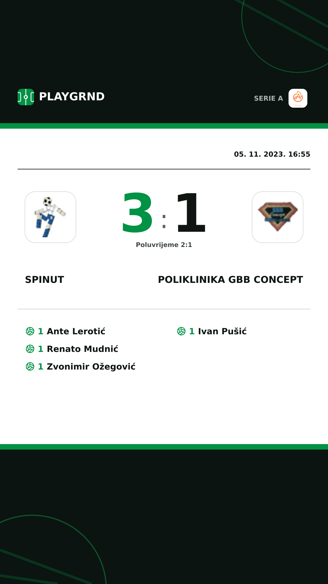 Instagram slika: Spinut 3:1 Poliklinika Gbb Concept