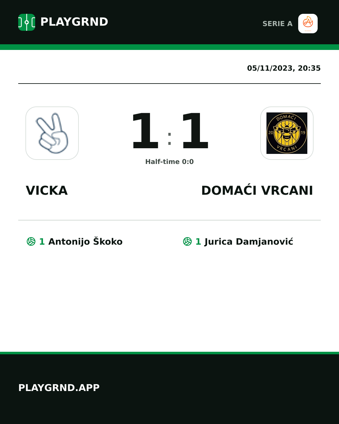 Instagram artwork: Vicka 1:1 Domaći Vrcani