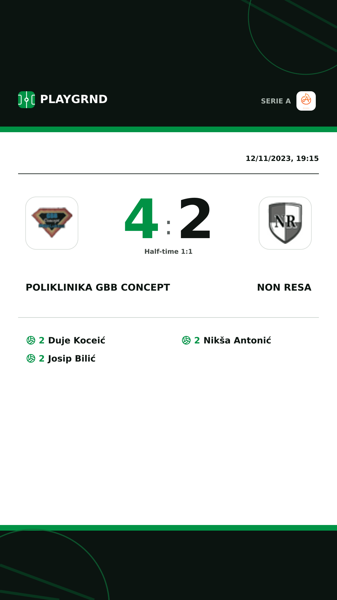 Instagram artwork: Poliklinika GBB Concept 4:2 Non Resa