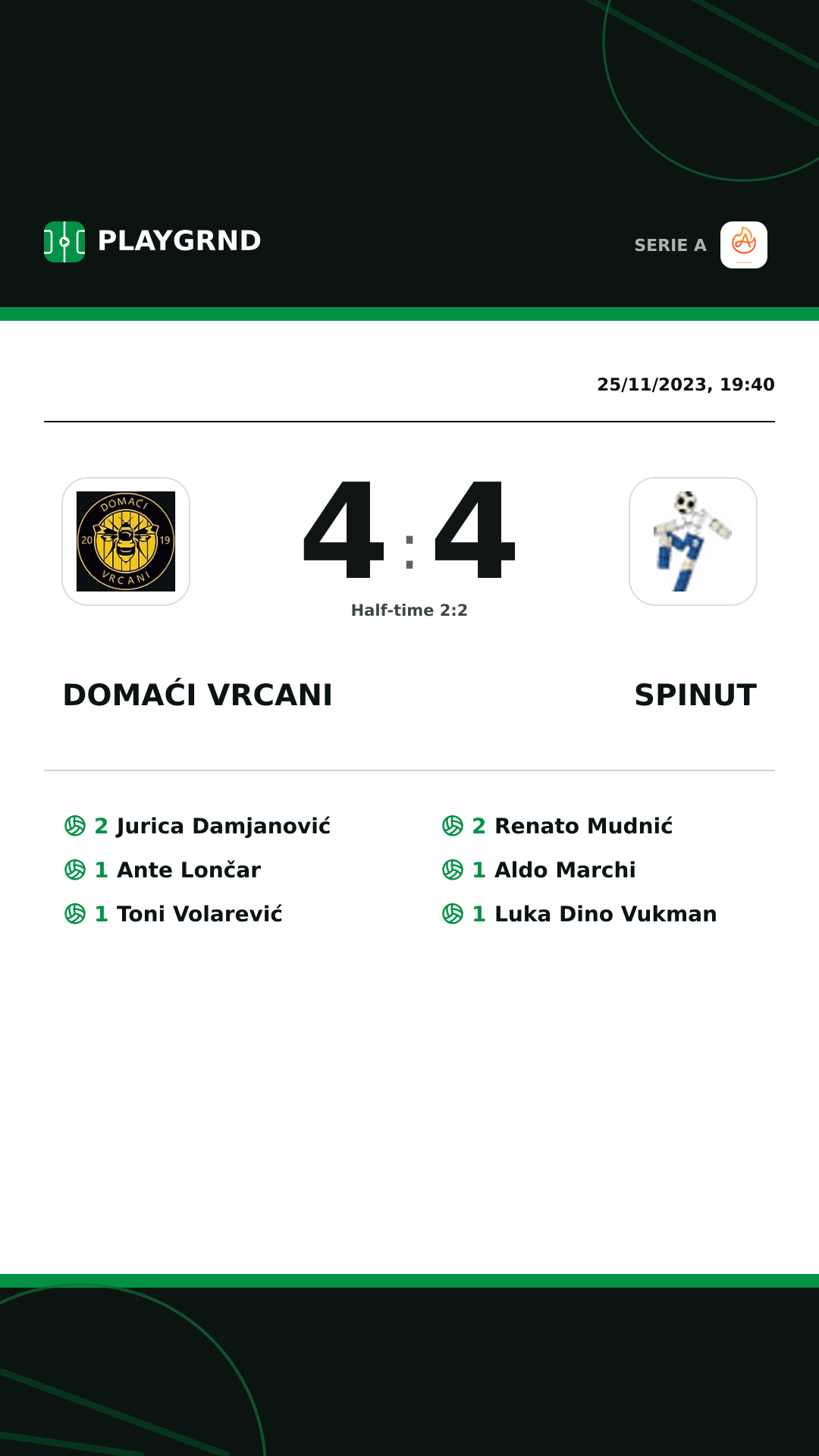 Instagram artwork: Domaći Vrcani 4:4 Spinut
