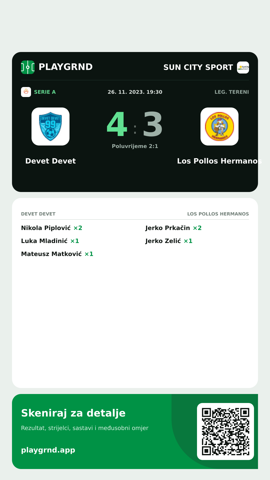Story slika: Devet Devet 4:3 Los Pollos Hermanos