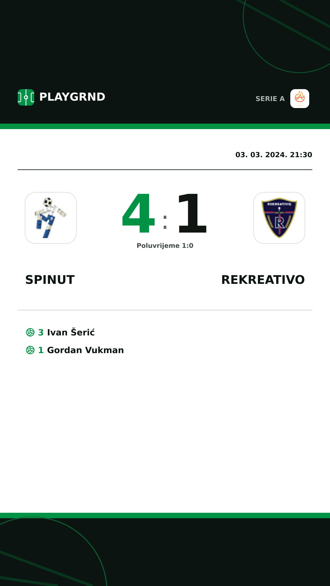Instagram slika: Spinut 4:1 Rekreativo