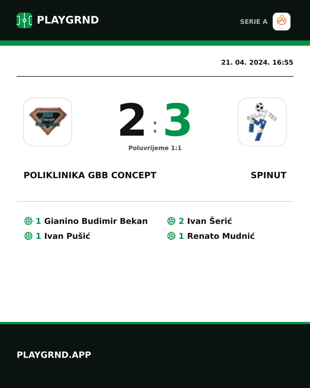 Instagram slika: Poliklinika GBB Concept 2:3 Spinut