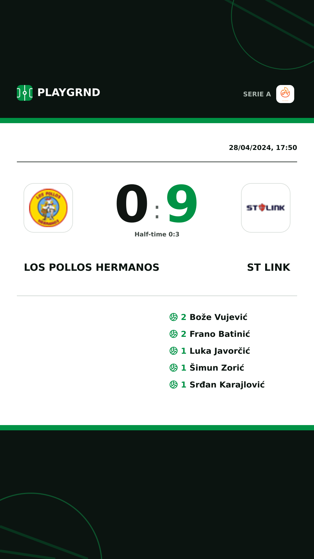 Instagram artwork: Los Pollos Hermanos 0:9 ST Link