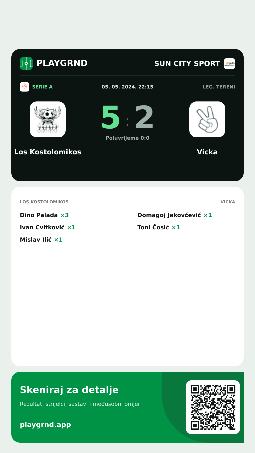 Story slika: Los Kostolomikos 5:2 Vicka