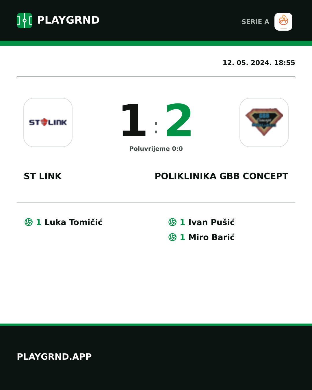 Instagram slika: ST Link 1:2 Poliklinika GBB Concept